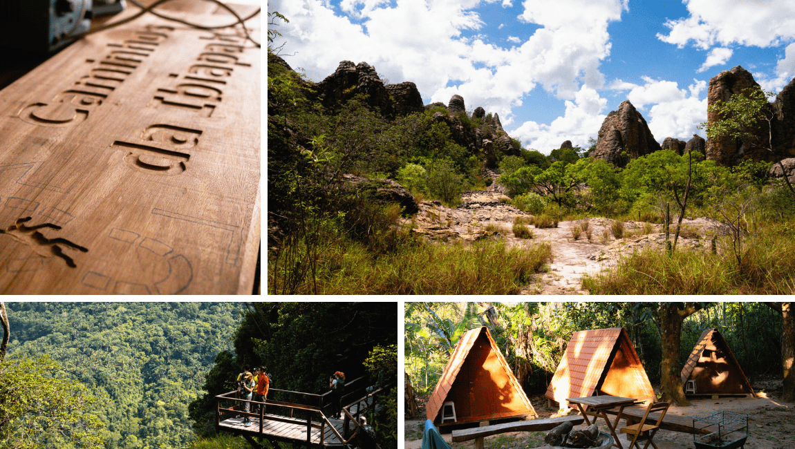 Totalmente sinalizada, rota de longo curso "Caminhos da Ibiapaba" cruza Caatinga, Mata Atlântica e Cerrado, possibilitando imersão em sítios arqueológicos e fortalecendo a geração de renda por meio do turismo de base comunitária
