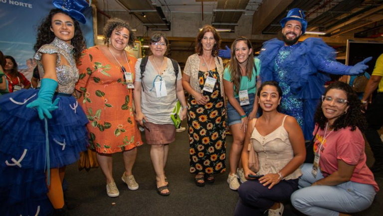 Comunicadoras argentinas visitam Brasília e a feira em press trip da Embratur