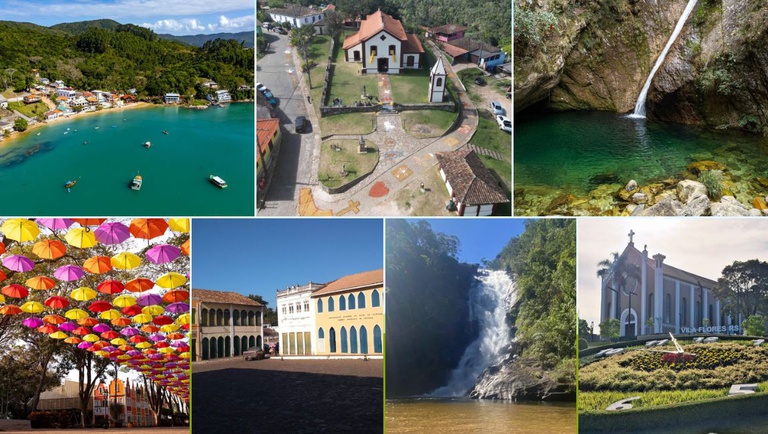 Araçá (SC), Conceição de Ibitipoca (MG), Delfinópolis (MG), Holambra (SP), Lençóis (BA), São José do Barreiro (SP) e Vila Flores (RS) representam o Brasil na edição 2026 da premiação