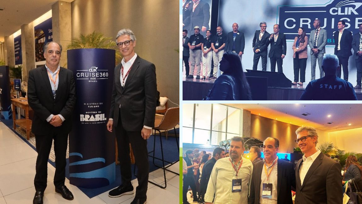 Representando o ministro Gustavo Feliciano no Cruise360, em Santos (SP), o secretário Carlos Henrique Sobral apontou esforços de órgãos federais para superar desafios à expansão do segmento