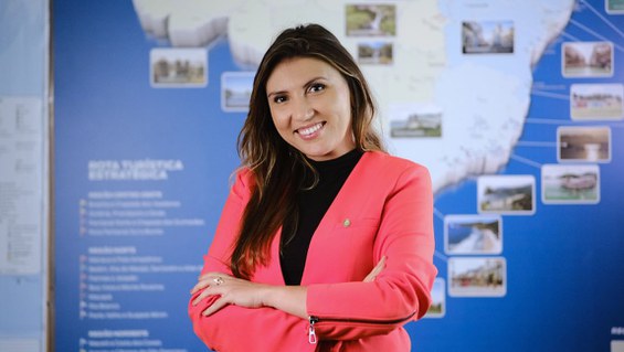 Natural de Belém (PA), Ana Carla Lopes é advogada, formada pela Universidade da Amazônia (UNAMA). Crédito: Roberto Castro/MTur