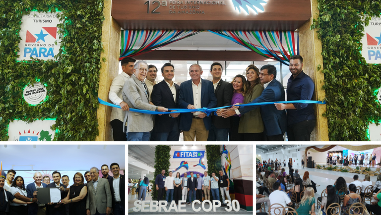 Ministro Celso Sabino participa da abertura da FITA e dá a largada para o Feirão do Turismo