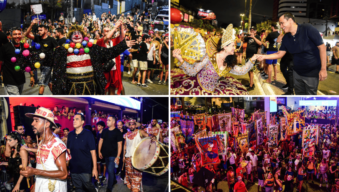 Gustavo Feliciano acompanhou o desfile do bloco que completa 40 anos e é símbolo do pré-carnaval paraibano; aporte federal fortalece a economia e a cultura local