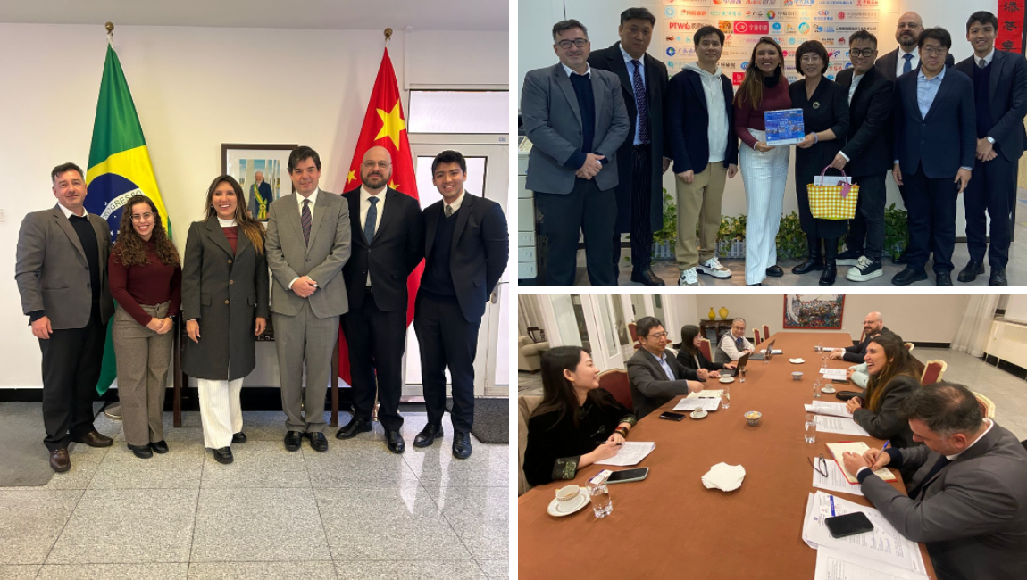 Em Pequim, secretária-executiva do MTUR cumpriu agenda institucional na Embaixada do Brasil na China