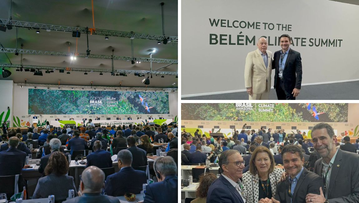 Durante o evento, o ministro ressaltou ainda o protagonismo de Belém e as obras estruturantes que ficarão como legado