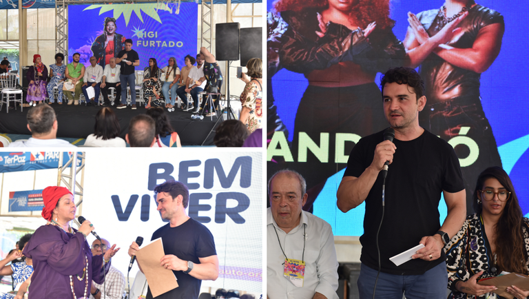 No Festival Aceita, em Belém (PA), ministro do Turismo destaca ações federais para a população LGBTQIA+