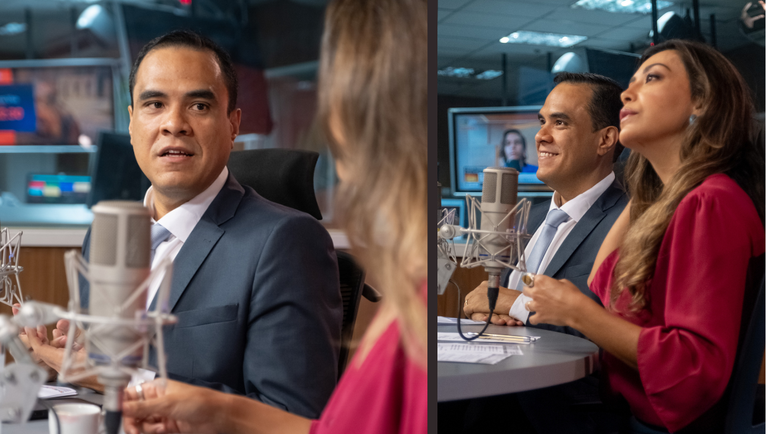O ministro do Turismo, Gustavo Feliciano, participou por cerca de uma hora do programa “Bom Dia, Ministro”, iniciativa coordenada pela Secretaria de Comunicação Social da Presidência da República (Secom) em parceria com a Empresa Brasil de Comunicação (EBC), em entrevista ao vivo com radialistas de diversas regiões do país.