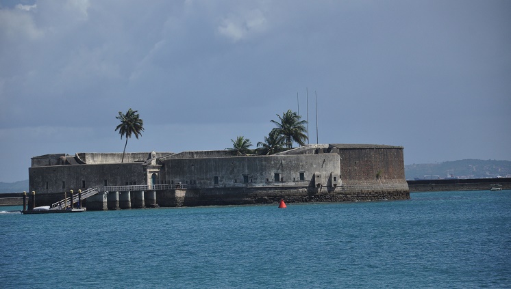 Forte de São Marcelo, em Salvador (BA). Crédito: Tereza Torres/Setur Ba 