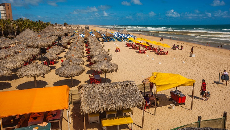 Praia do Futuro (CE). Crédito: Embratur