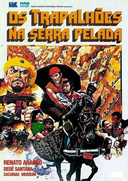 Cartaz do filme “Os Trapalhões na Serra Pelada”. Crédito da imagem: Funarte / Centro de Documentação e Pesquisa