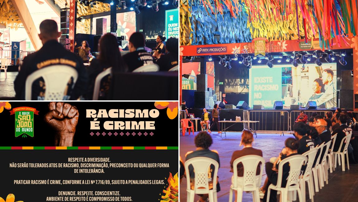 São João de Campina Grande ensina a prevenir e combater o racismo