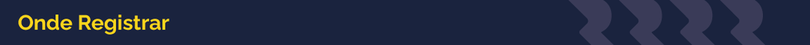 Onde Registrar
