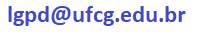 Atendimento LGPD/UFCG - E-mail