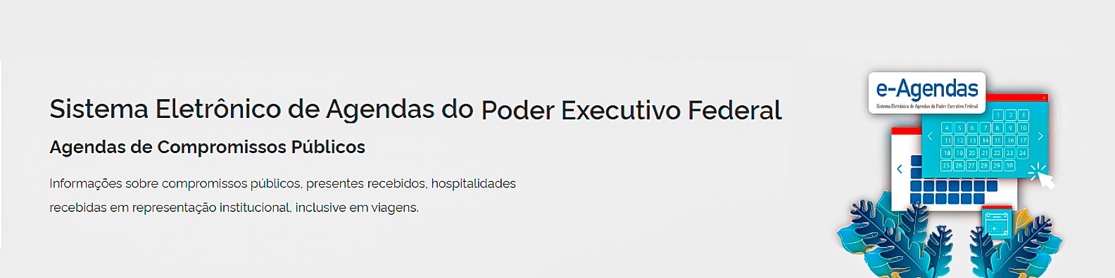 Sistema Eletrônico de Agendas Do Poder Executivo