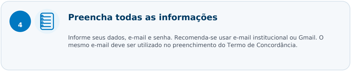 Preenchimento do formulário eletrônico do SEI-UFCG